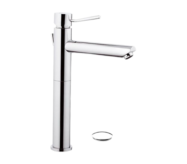 Смеситель для раковины высокий с донным клапаном Remer N10LXL, хром