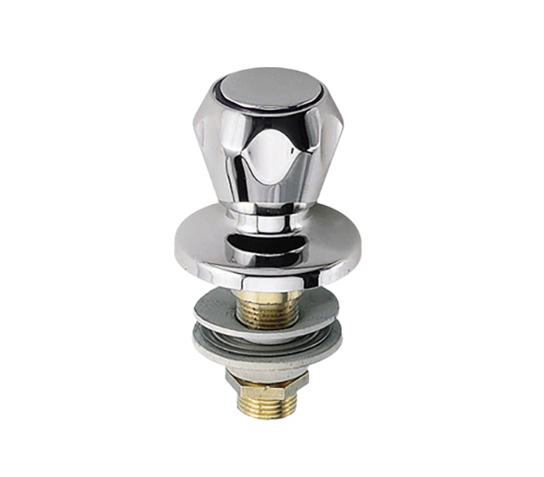 Кран проходной скрытого монтажа Remer 25EX, хром