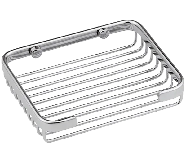 Полочка корзинка из латуни Remer RB212CR, хром