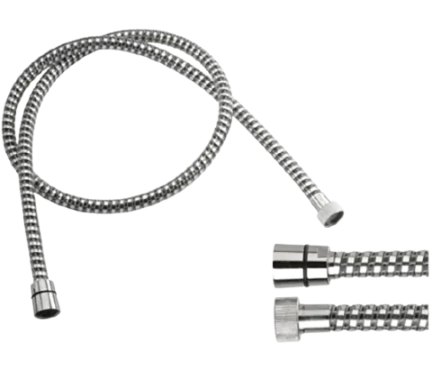 Шланг для душа из PVC конусная гайка 150см Remer 334CNNC150, хром