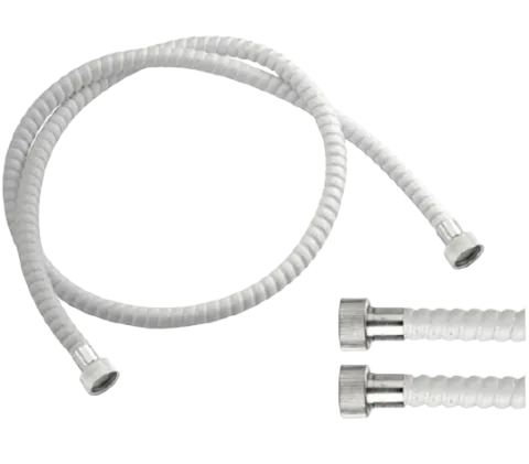 Шланг для душа Spyroflex из PVC 150см Remer 334BI150, белый матовый