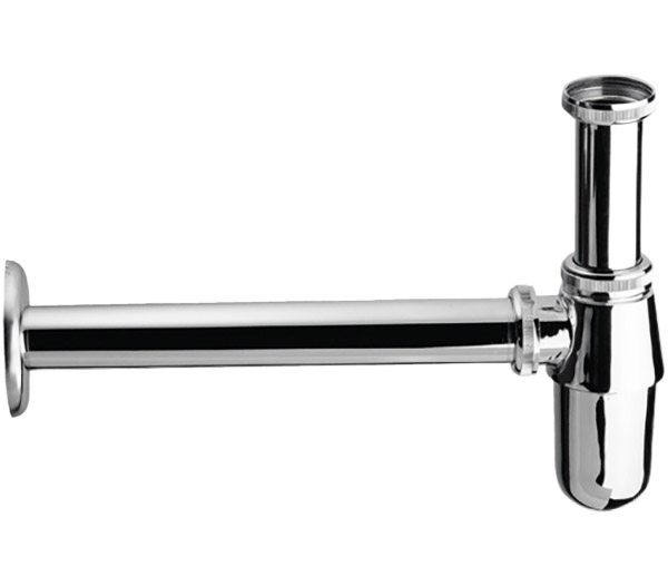Сифон для раковины ZAMAK 1 1/4" Remer 970Z114, хром