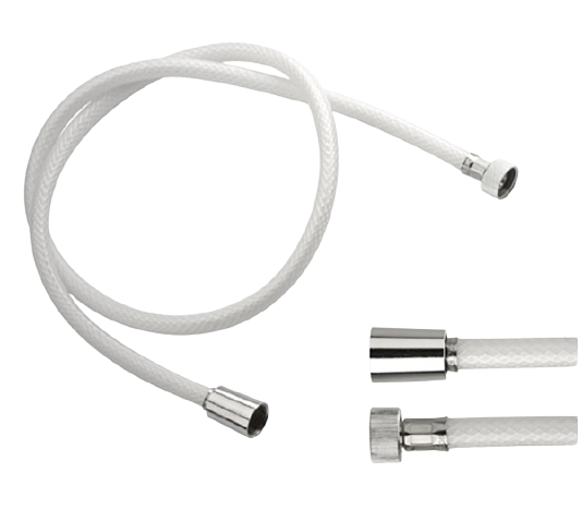 Шланг для душа из PVC 120см Remer 332CNREBI120, хром