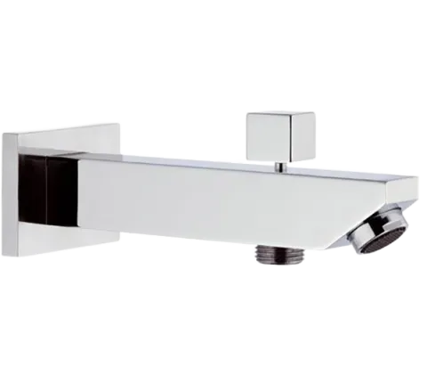 Излив на ванну настенный с переключателем для душа 18см Remer 91SD, хром