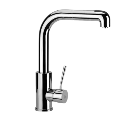 Смеситель для кухни с вытяжным изливом Remer N82C, хром