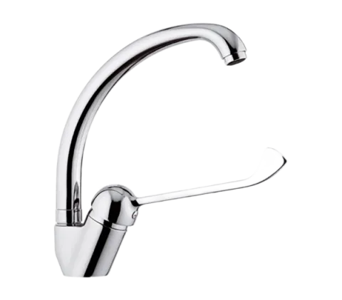 Смеситель для кухни локтевой медицинский Remer K42LL, хром
