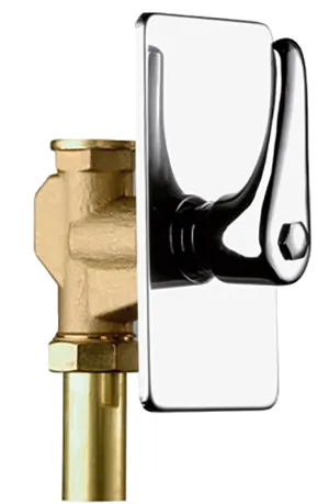 Кран для смыва скрытого монтажа вход 3/4" Remer 17134, хром