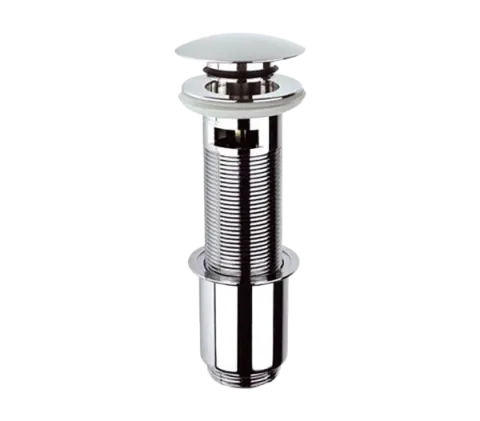 Донный клапан click-clack с переливом удлиненный 1 1/4" Remer 905CCXL, хром