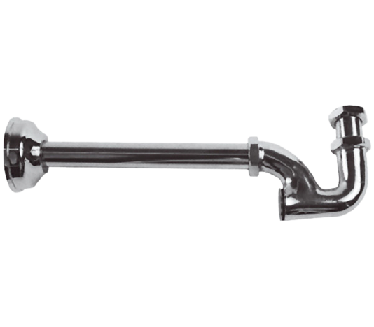Сифон для биде и раковины латунный 1 1/4" Remer 972114, хром