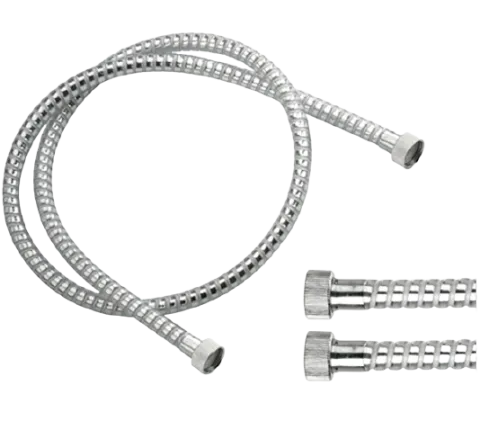 Шланг для душа Spyroflex из PVC 120см Remer 334BC120, хром