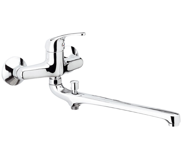 Смеситель для ванны с длинным изливом Remer F462, хром