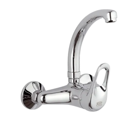 Смеситель для кухни настенный Remer R43C, хром