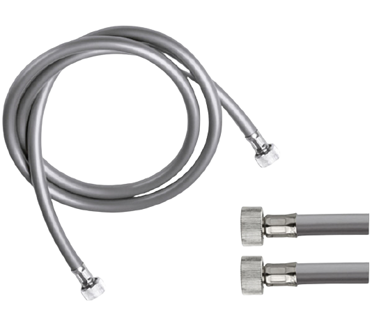 Шланг для душа PVC цвета серый металлик 200см Remer 332MT200, хром