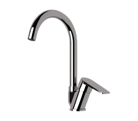 Смеситель для кухни Remer D42B, хром