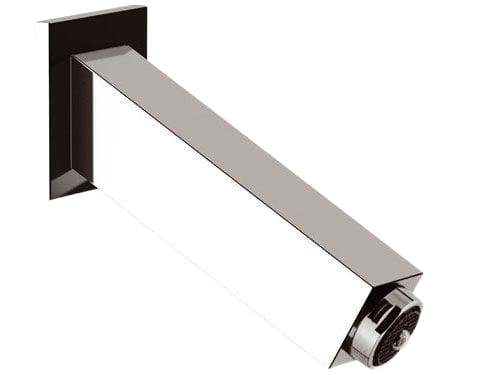 Излив на ванну настенный q-color с LED multi подсветка 16см Remer 91QR, хром