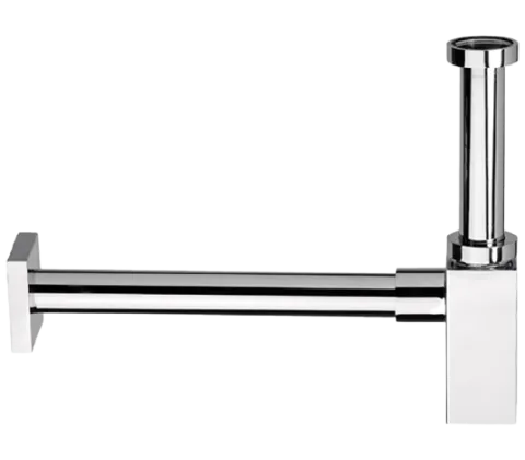 Сифон для раковины латунный 1 1/4" Remer 960114, хром