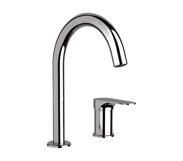 Смеситель для кухни Remer L57, хром